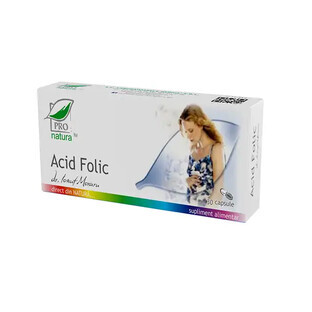 Foliumzuur X 30 Cps Blister, Pro Natura