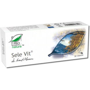 Sele Vit X 30 Cps Blister, Pro Natura