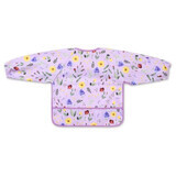 Baby bib with long sleeves, Garden, Babyono