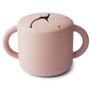 Snackmok, 400 ml, Blush, Mushie