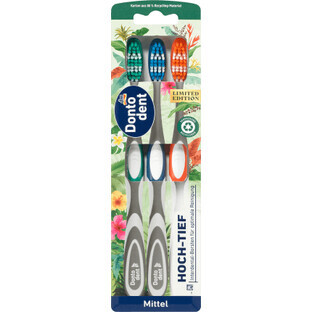 Dontodent Zahnbürsten, 3 Stück
