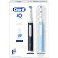 Oral-B Set 2 x iO3 elektrische tandenborstel met magnetische en microtrillingstechnologie, 1 stuk