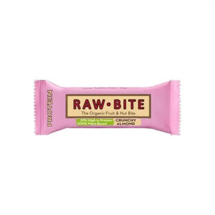 Barretta bioproteica Cruncy Mandorla, 45 g, Rawbite