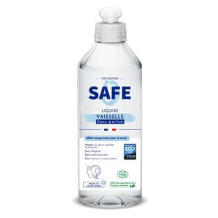 Detergente per piatti biologico senza profumo, 1 L, sicuro