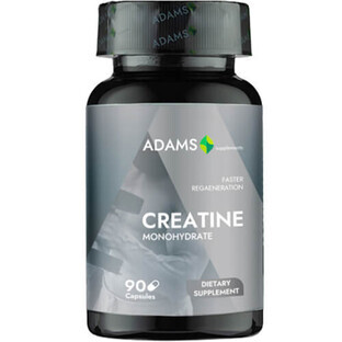 Creatina Monohidrato 2400mg, 90cps, Adams