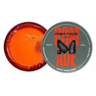 Pomade with strong hold and medium shine, 90 ml, Men Rock