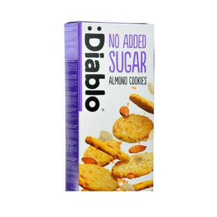 Biscotti alle mandorle senza zucchero, 145 g, Diablo