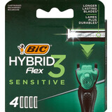 BIC 3Flex 3 Sensitive razor refills, 1 piece