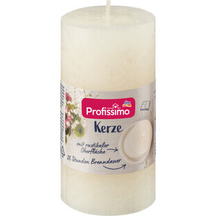 Profissimo Rustic Candle Ivory 100/50, 1 pc