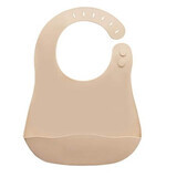 Silicone bib, 6 months+, Bubble Beige, Appekids