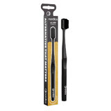 Toothbrush for adults black, 1 piece, Nordics