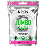Nyx Professional MakeUp Jumbo Lash gene false Fringe Glam 4, 2 pezzi