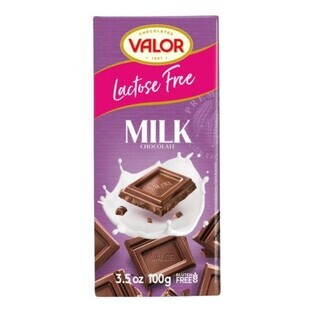 Laktosefreie Milchschokolade, 100 g, Valor