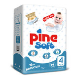 PINE Pañales maxi 7-14 kg, talla 4 x 36 unidades