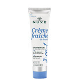 3 in 1 Feuchtigkeitscreme für alle Hauttypen Creme Fraiche de Beaute, 48H, 100 ml, Nuxe