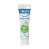 Fruit-flavoured toothpaste for children, + 0 years, 40 g, Dr. Browns