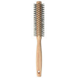 Beauty round wooden hairbrush with rubber Beauty shaft, diameter 14 mm, Parsa