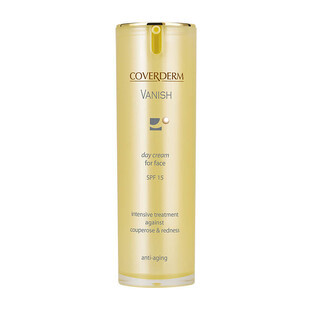 Day cream against couperose and rosacea with SPF 15, 30 ml, Coverderm