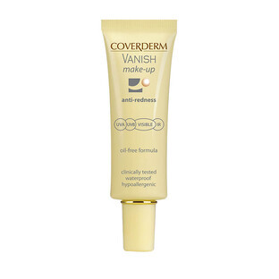 Fondotinta antiarrossamento con SPF50 n. 4, 30 ml, Coverderm