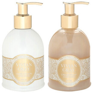 Gel douche et lotion corporelle Pamplemousse et Vétiver, Aroma Selection, 2 x 500 ml, Vivian Gray