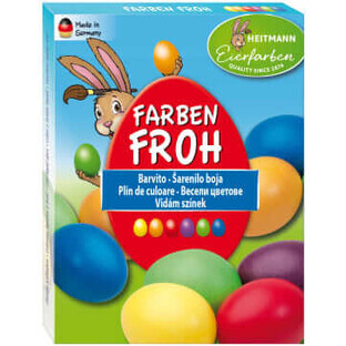 Heitmann Flüssige Farbe für Eier, 6 Stück