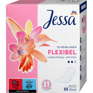Jessa Flexibel Dagelijkse Absorberende Artikelen, 55 stuks