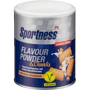 Sportness Pudra proteica cu aroma de biscuiți cu unt, 170 g