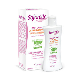 Saforelle Ultra Moisturising Body and Intimate Hygiene Gel, 250 ml, Iprad Laboratories