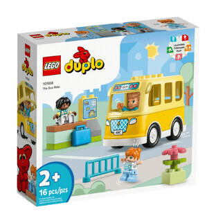 Lego Duplo Paseo en autobús, 2 años+, 10988, Lego