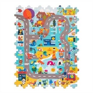 Puzzle mat Fantasy City, +3 years, BToys