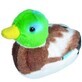 Peluche Pájaro con sonidos, 17 cm, Wild Duck, Wild Republic