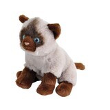 Katze Siamese Plüschtier, 13 cm, Wild Republic