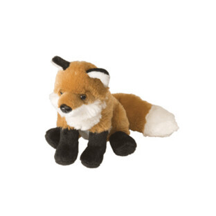 Plush toy Pink Fox, 20 cm, Wild Republic