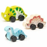 Holzspielzeug Dinos Familie, Cubika