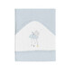 Serviette de bain avec capuche Sweet suenos, 100x100 cm, Blue, Bimbi Chic