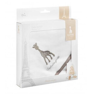 Giraffe Sophie bath towel, +0 months, Vulli