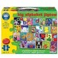 Puzzle géant au sol Apprendre l'alphabet, le verger