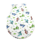 Cotton Sleeping Bag, Dragon, 1-2 years, Baltic Bebe