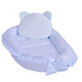 Nido de bebé de algodón con almohada, Azul, E-Kids