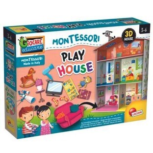Montessori-Spiel Maxi My Little House, +3 Jahre, Lisciani