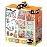 Gioco Montessori, La mia casetta, +2 anni, Headu