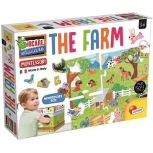 Montessori Ferma taktiles Spiel, Lisciani