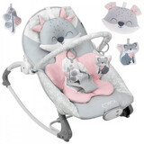 Leagan Bouncer Luis, 0 months+, Pink, MoMi