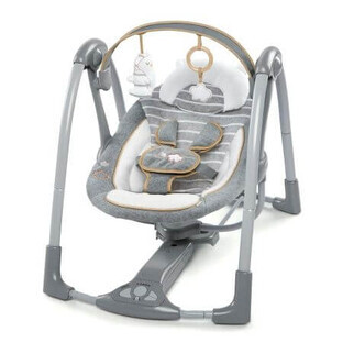 Swing'n Go portable swing, Bella Teddy, Ingenuity