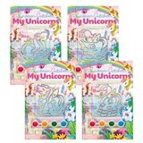 Mini glas-in-lood creatieset, 5 jaar+, Eenhoorns, 4M