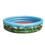 Inflatable pool with 3 rings Mickey, 122 x 25 cm, BestWay