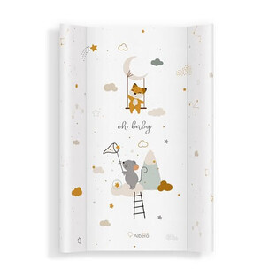Colchón Swaddle con incrustaciones, 70 X 47,5 cm, Mouse, Klups