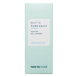 Foaming gel for sensitive skin Back ton Pure Daily, 200 ml, Thank You Farmer