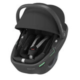 Car seat I-Size Coral 360, Essential Black-Black Shell, Maxi Cosi