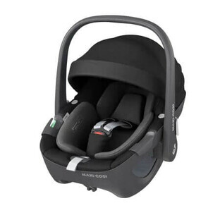 I-Size Pebble 360 child car seat, Essential Black, Maxi Cosi